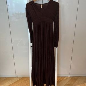 long sleeve cottagecore/boho dress